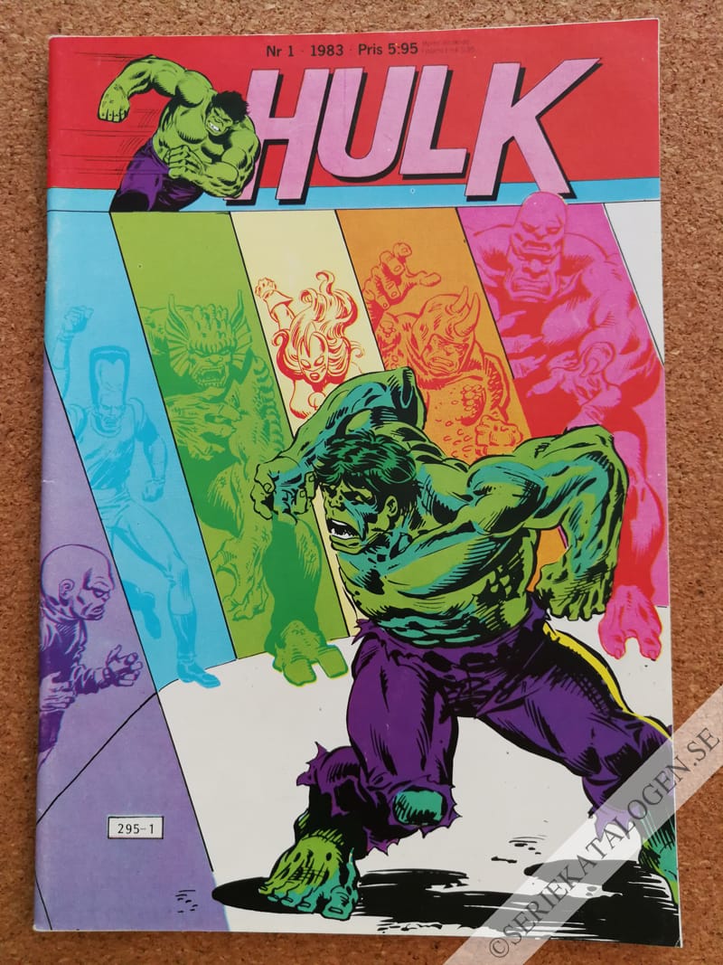 Framsida på Hulk #1 (1983)