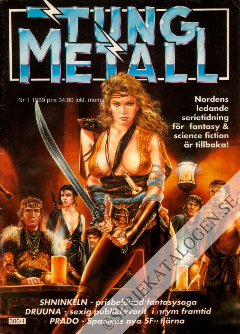 Framsida på Tung metall #1 (1989)