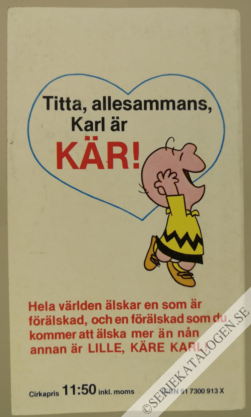 Baksida på Är du kär, lille Karl? (1980)