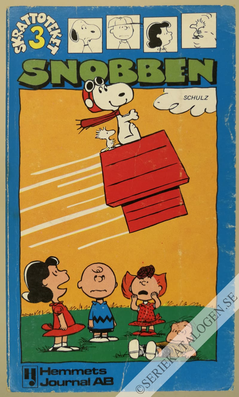 Framsida på Skrattoteket Snobben (1977)