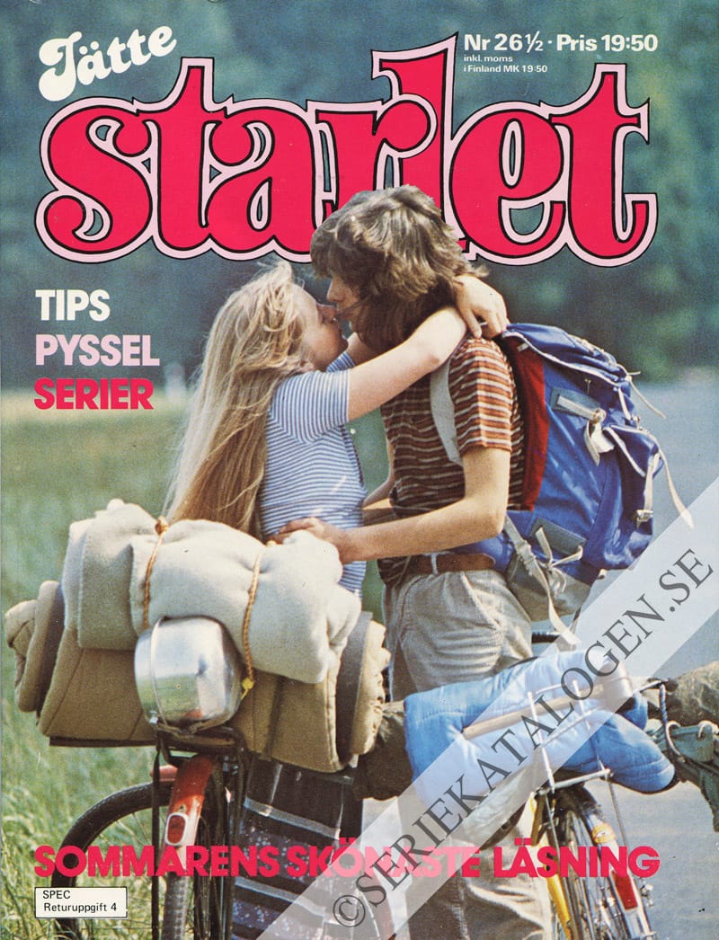 Framsida på Jättestarlet Sommar (1981)