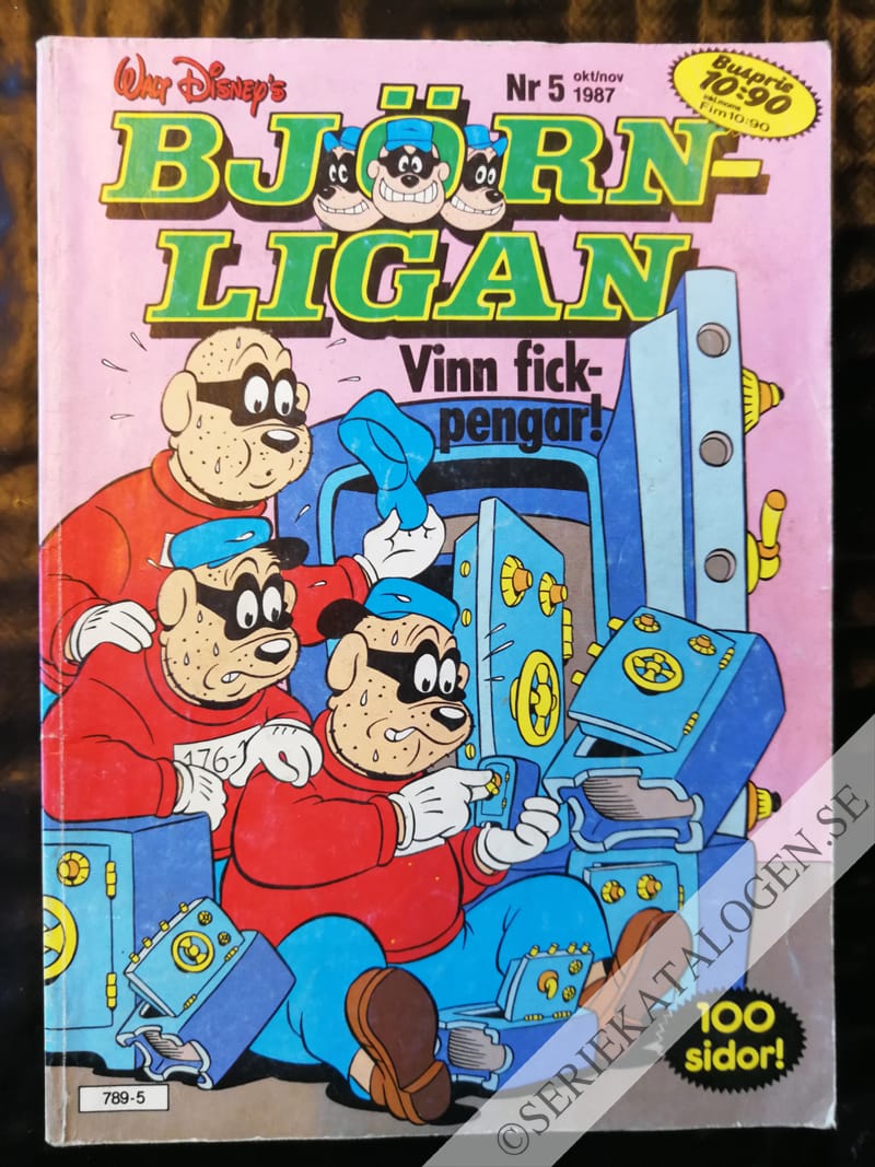 Framsida på Björnligan #5 (1987)