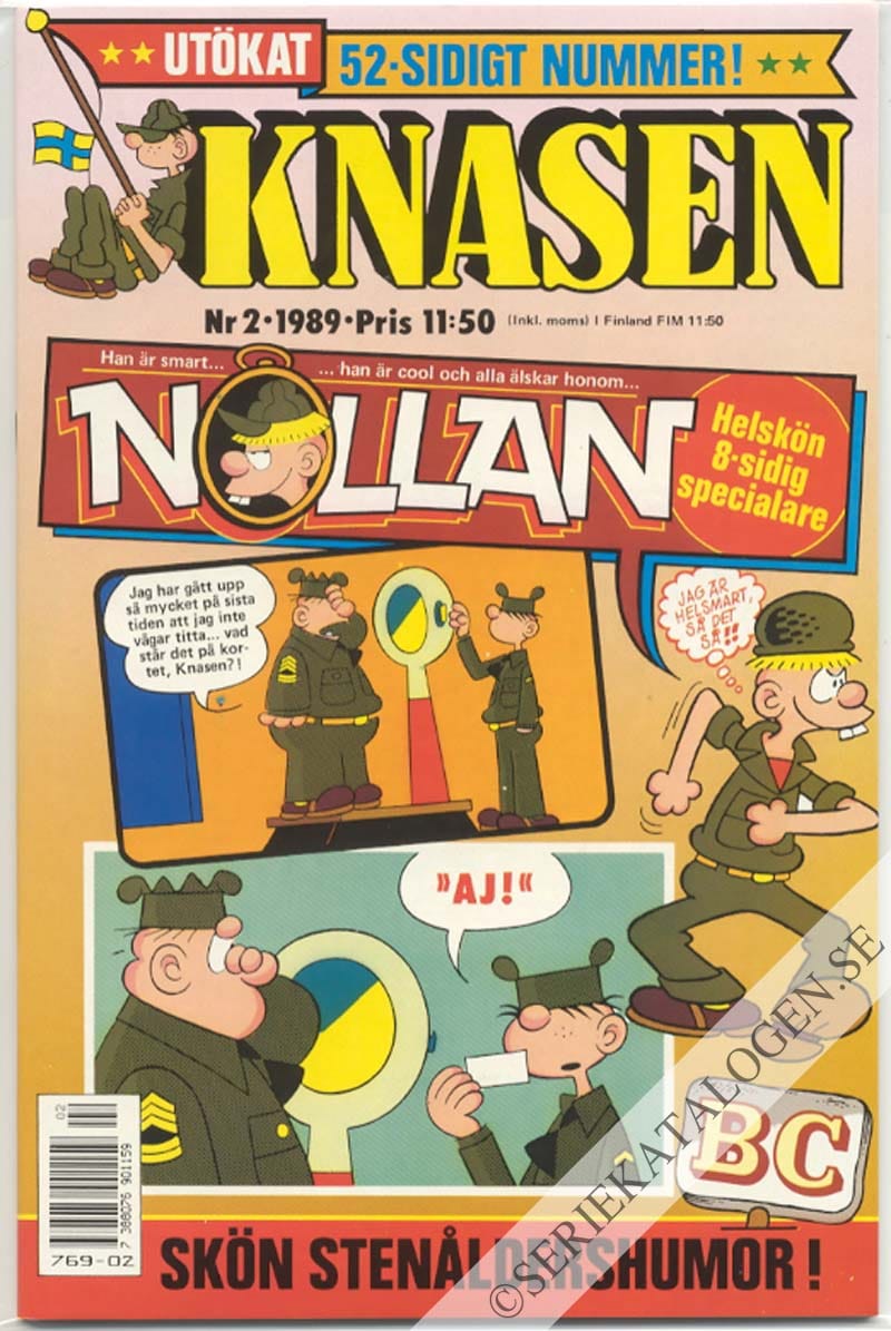 Framsida på Knasen #2 (1989)