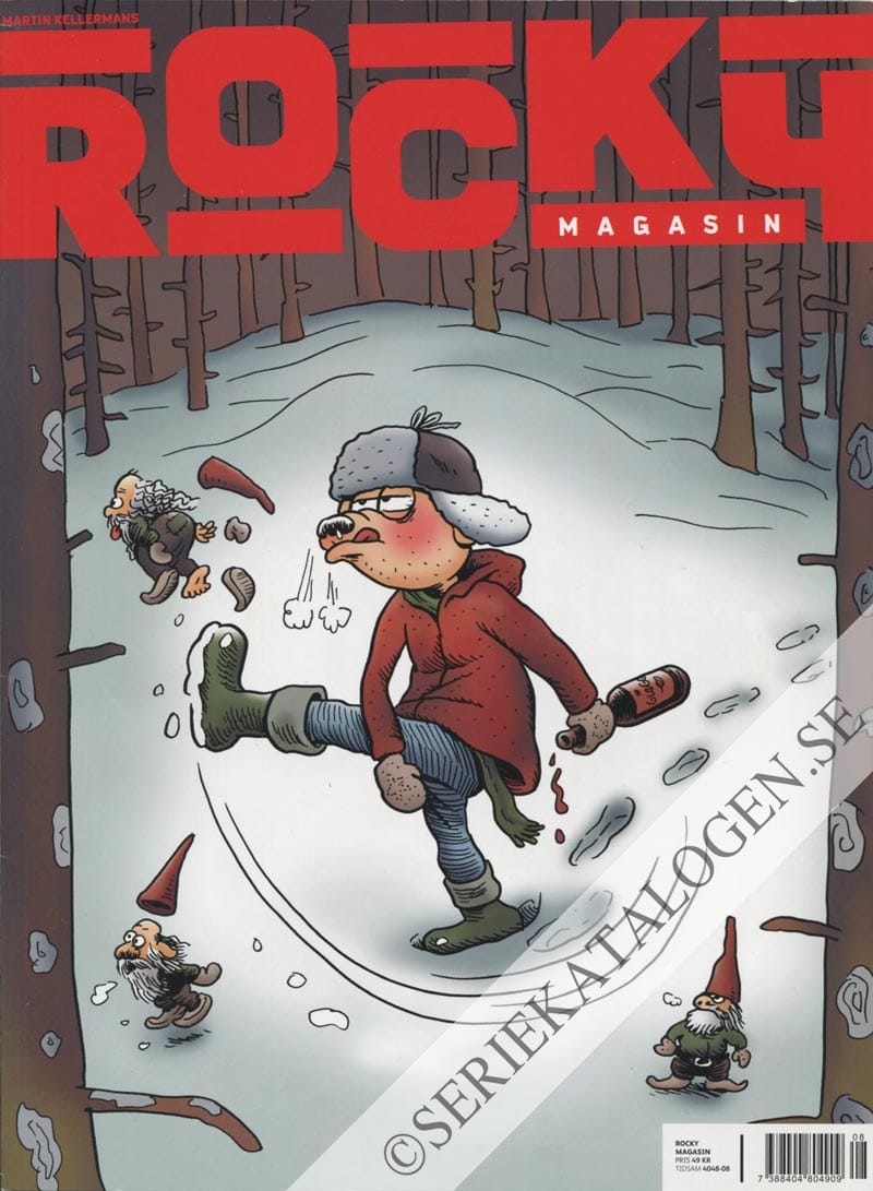Framsida på Martin Kellermans Rocky #8 (2010)