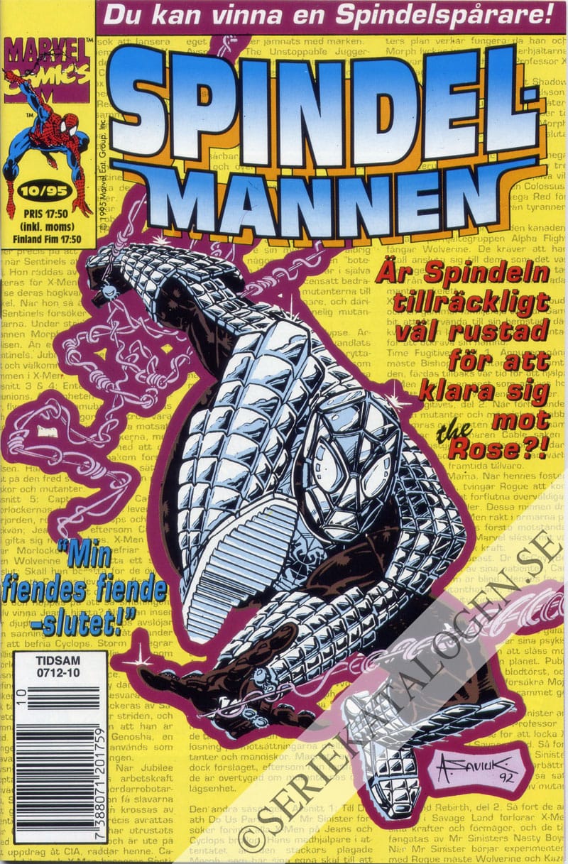 Framsida på Spindelmannen #10 (1995)