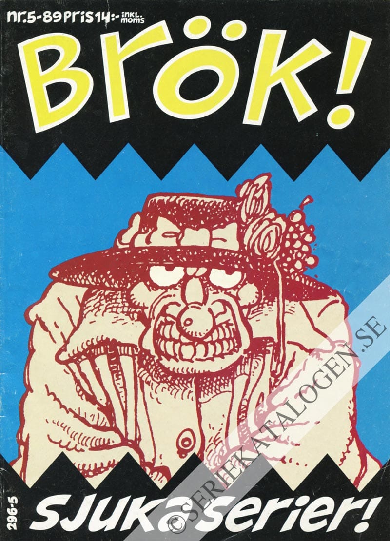 Framsida på Brök! #5 (1989)
