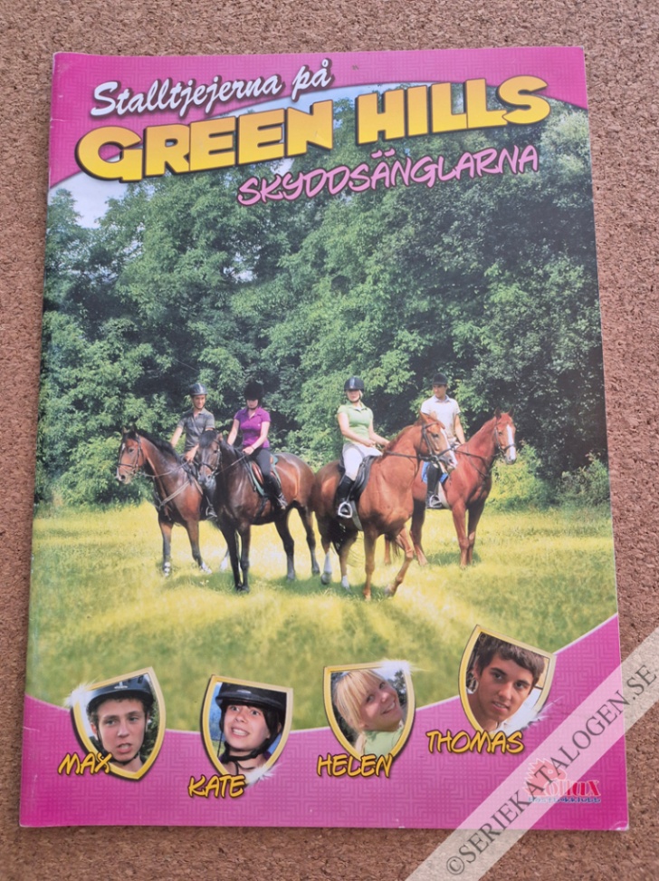 Framsida på Stalltjejerna på Green Hills Skyddsänglarna (2008)