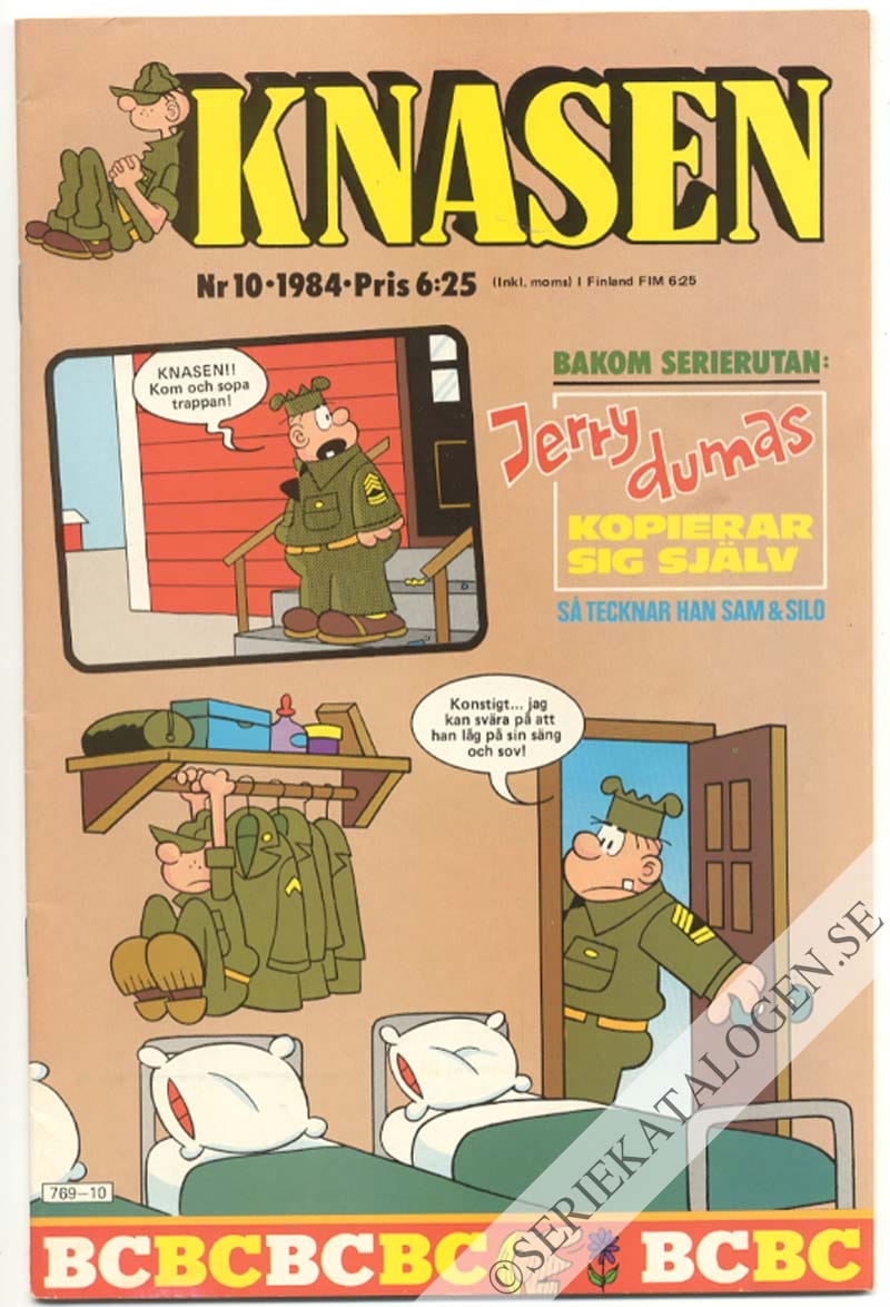 Framsida på Knasen #10 (1984)