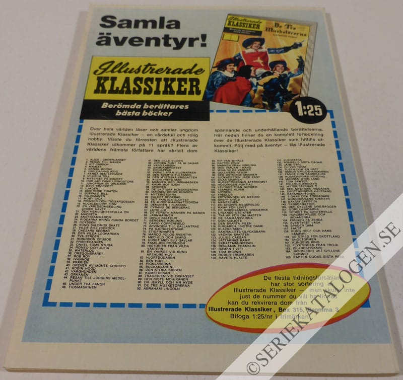 Baksida på Det grymma kriget (1965)
