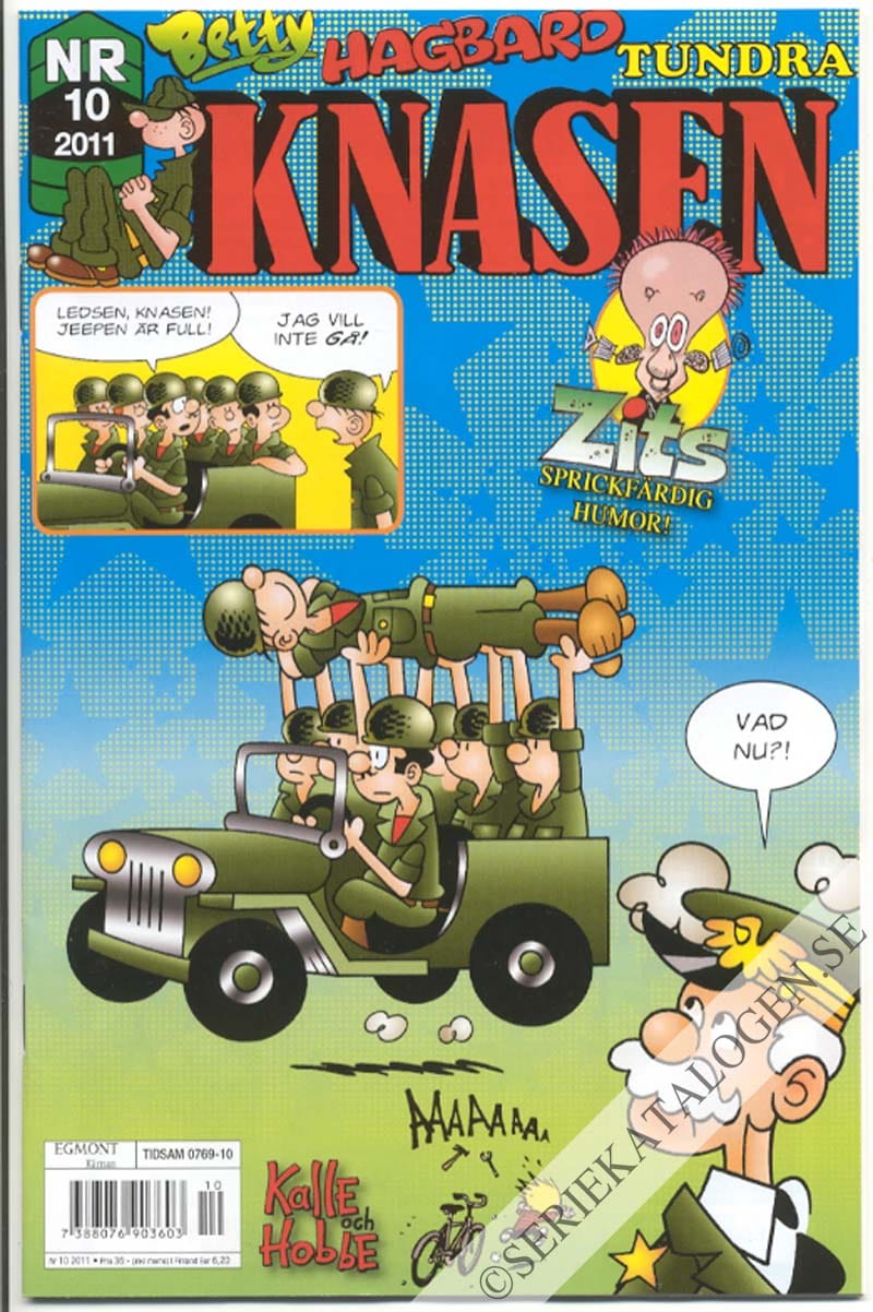 Framsida på Knasen #10 (2011)
