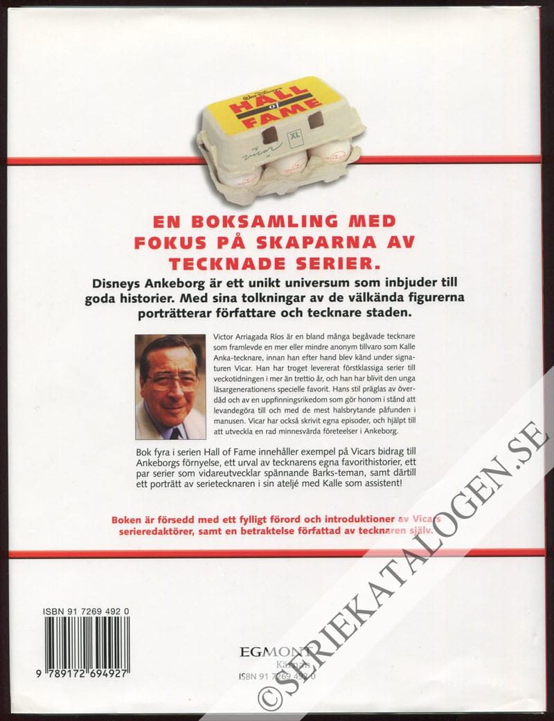 Baksida på Victor Arriagada Ríos (2004)