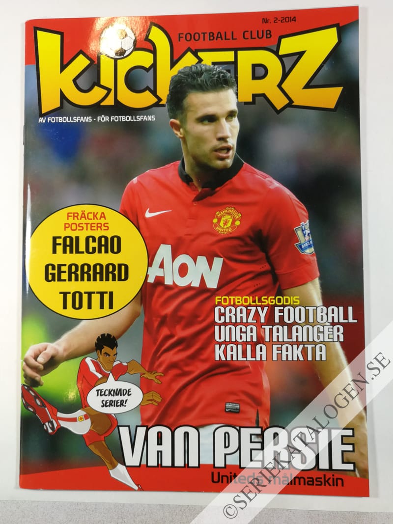 Framsida på Kickerz Football Club #2 (2014)