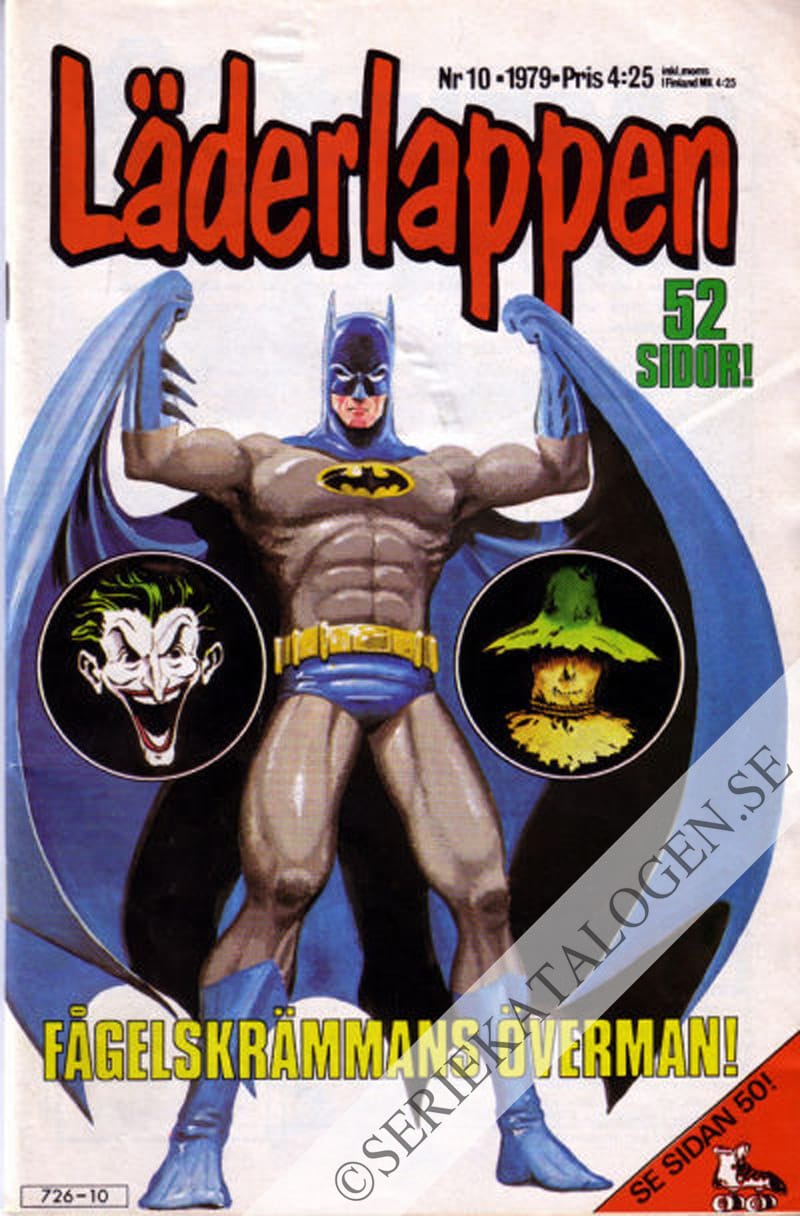 Framsida på Läderlappen och Robin #10 (1979)