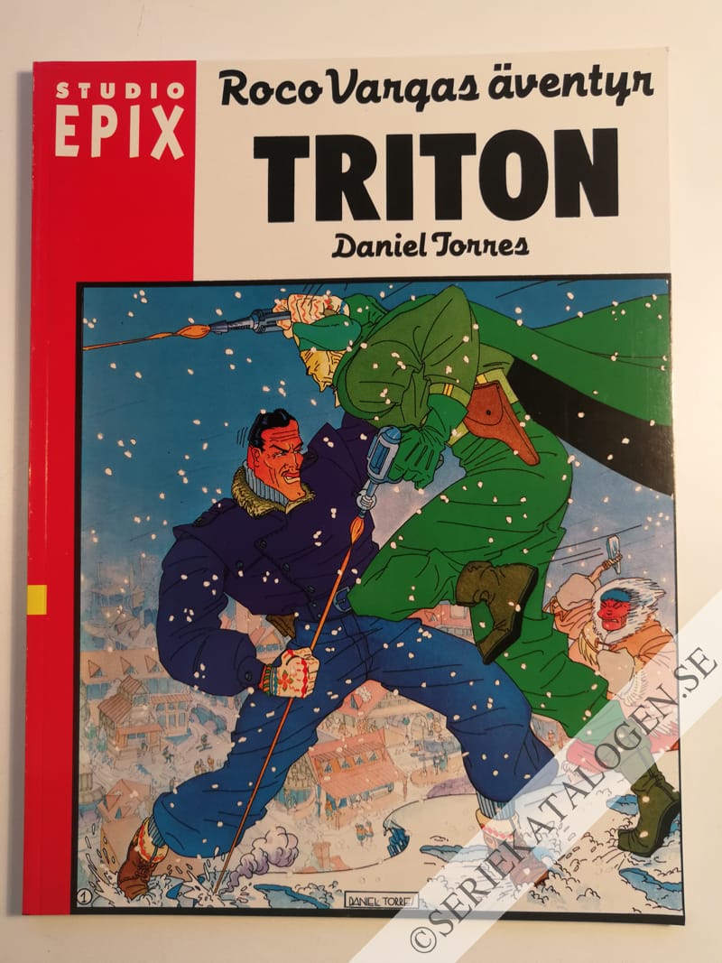 Framsida på Studio Epix Triton (1987)