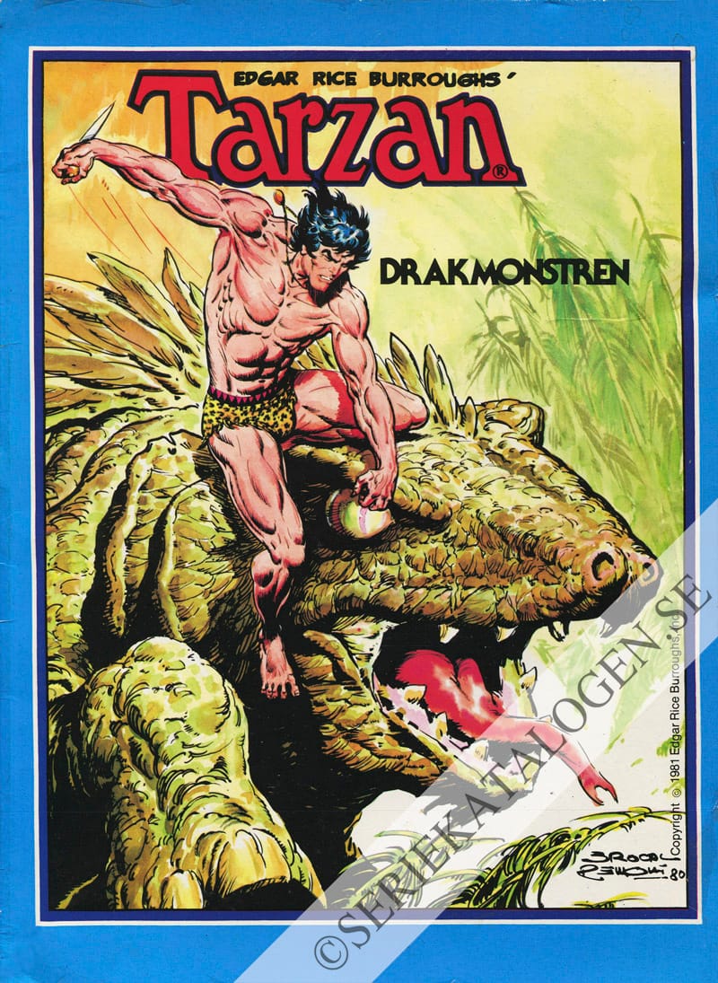 Framsida på Tarzan Drakmonstren (1981)