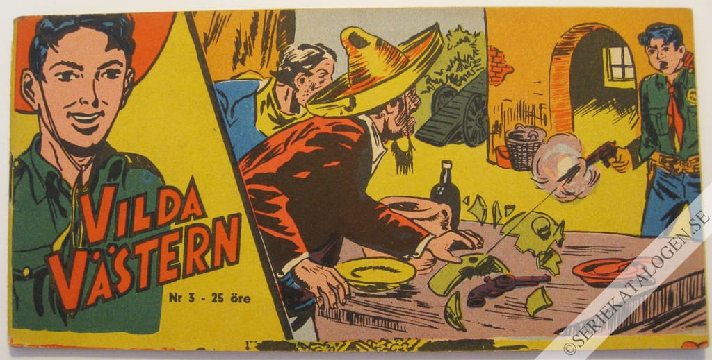 Framsida på Vilda Västern #3 (1959)
