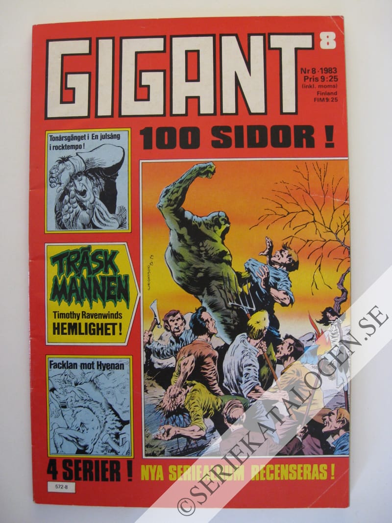 Framsida på Gigant #8 (1983)