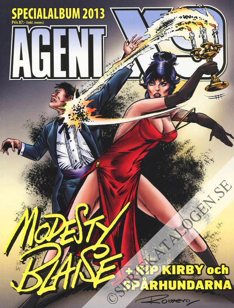 Framsida på Agent X9 specialalbum # (2013)