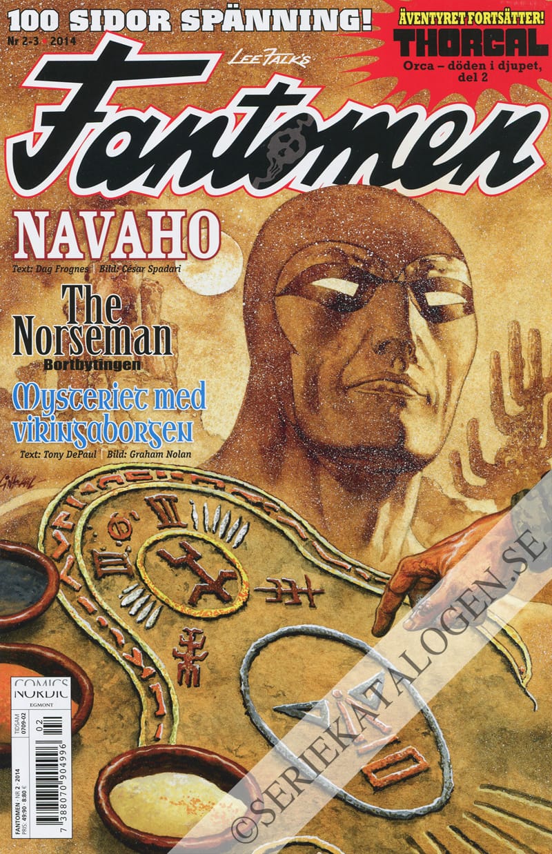 Framsida på Fantomen #2-3 (2014)
