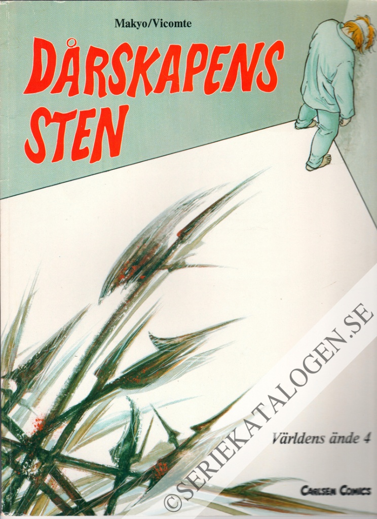 Framsida på Världens ände Dårskapens sten (1989)