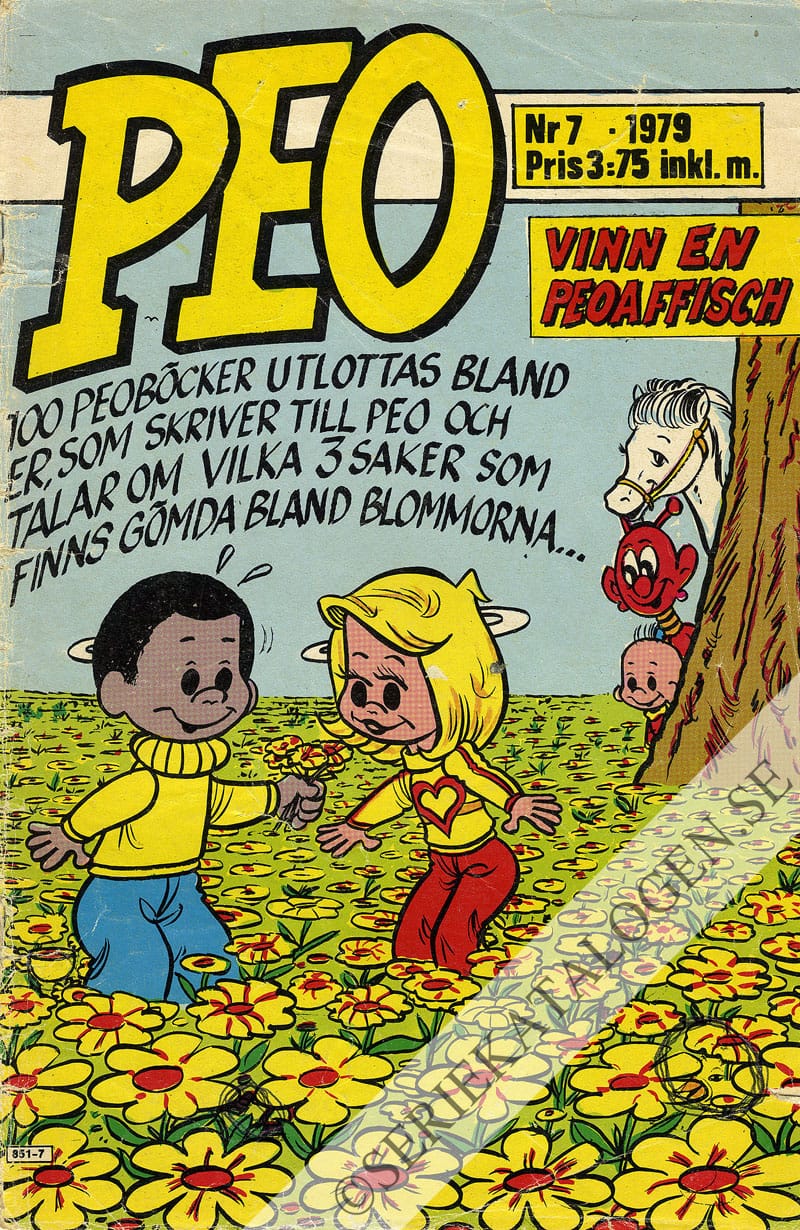 Framsida på Peo #7 (1979)