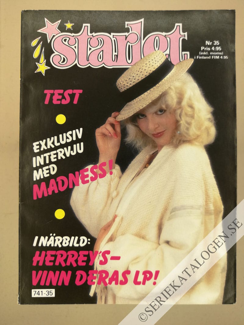 Framsida på Starlet #35 (1984)