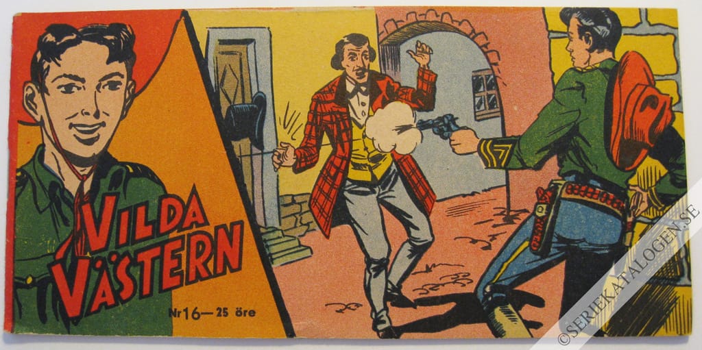 Framsida på Vilda Västern #16 (1957)