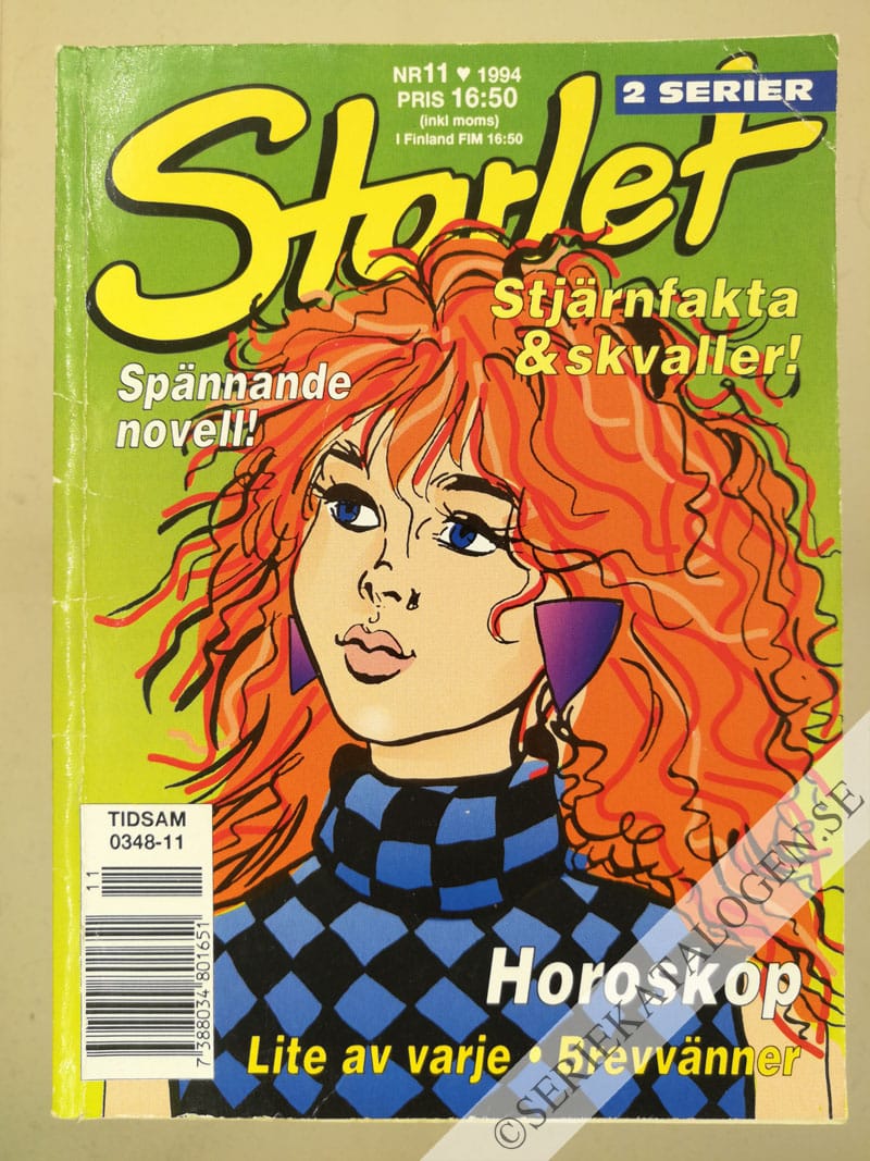 Framsida på Starlet #11 (1994)
