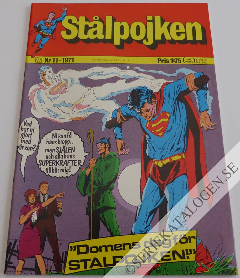 Framsida på Stålpojken #11 (1971)