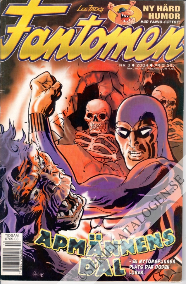 Framsida på Fantomen #3 (2004)