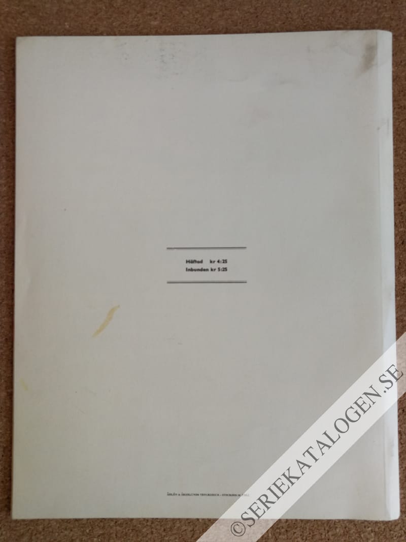Baksida på Barna Hedenhös i världsrymden (1961)