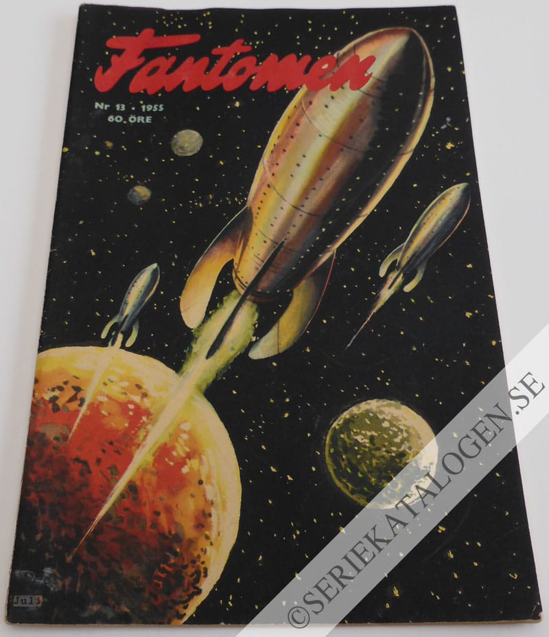 Framsida på Fantomen #13 (1955)