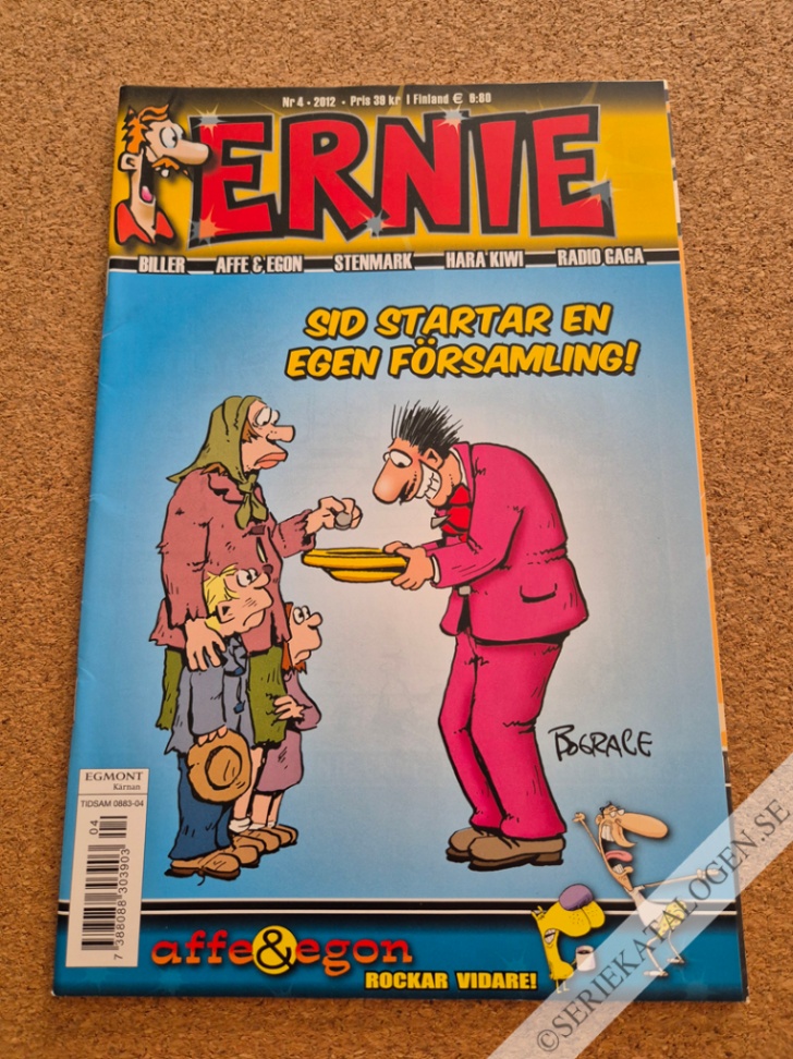 Framsida på Ernie #4 (2012)
