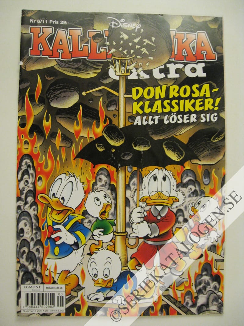 Framsida på Kalle Anka Extra #6 (2011)