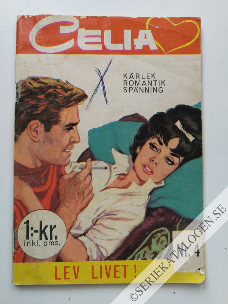 Framsida på Celia Lev livet! (1964)