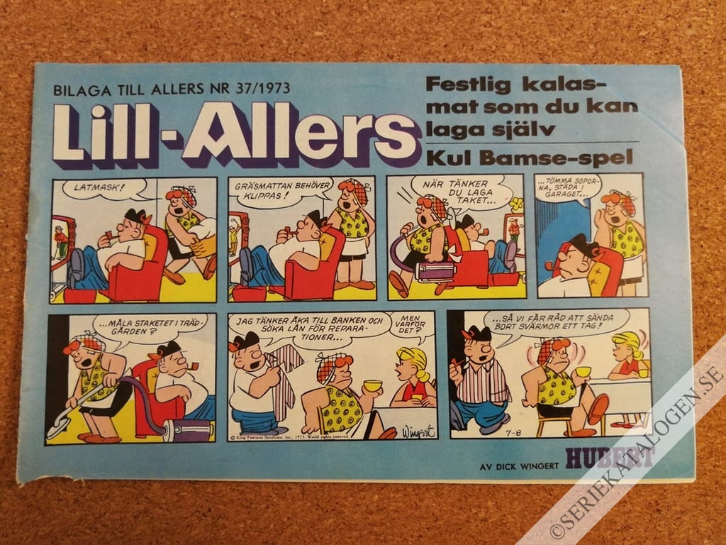 Framsida på Lill-Allers #37 (1973)