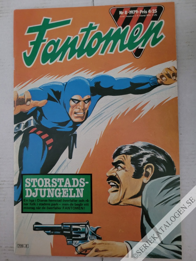 Framsida på Fantomen #8 (1979)