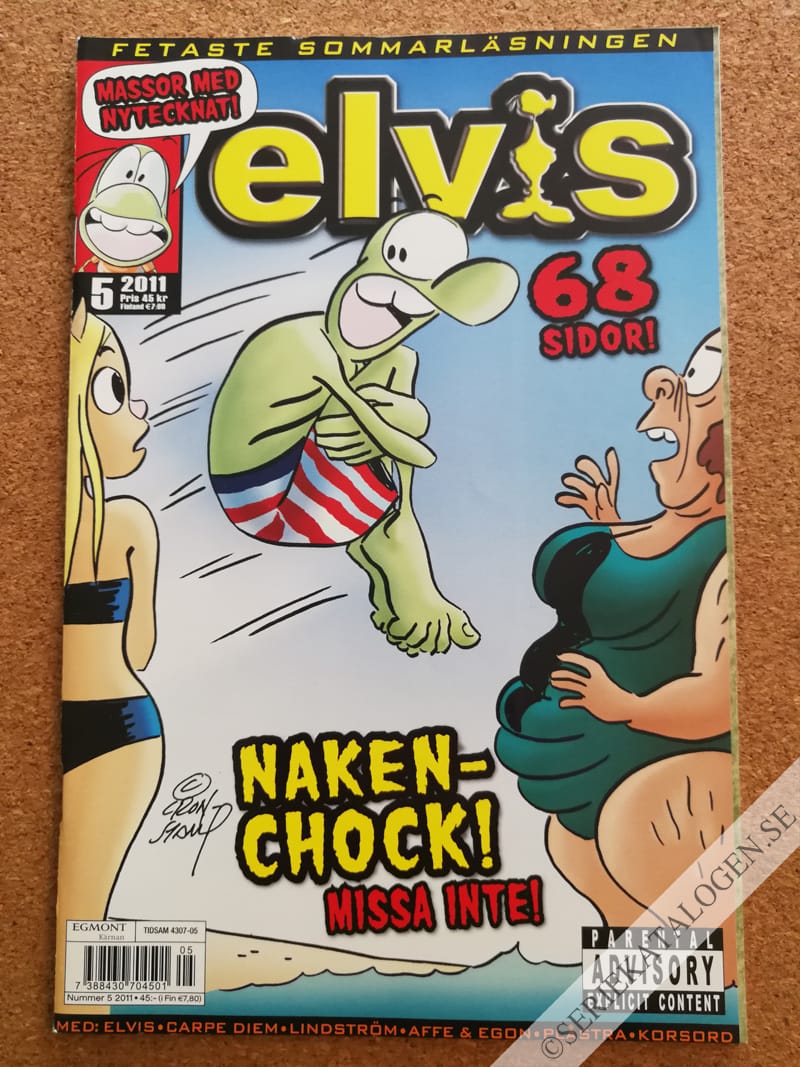 Framsida på Elvis #5 (2011)