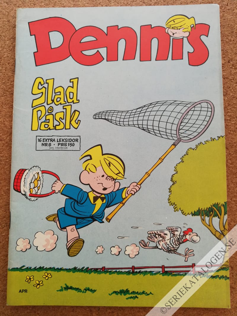Framsida på Dennis #8 (1968)