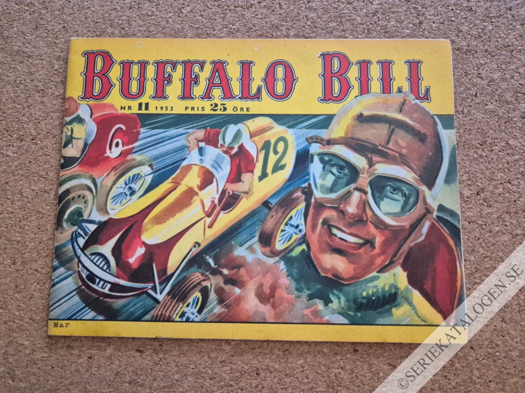 Framsida på Buffalo Bill #11 (1953)