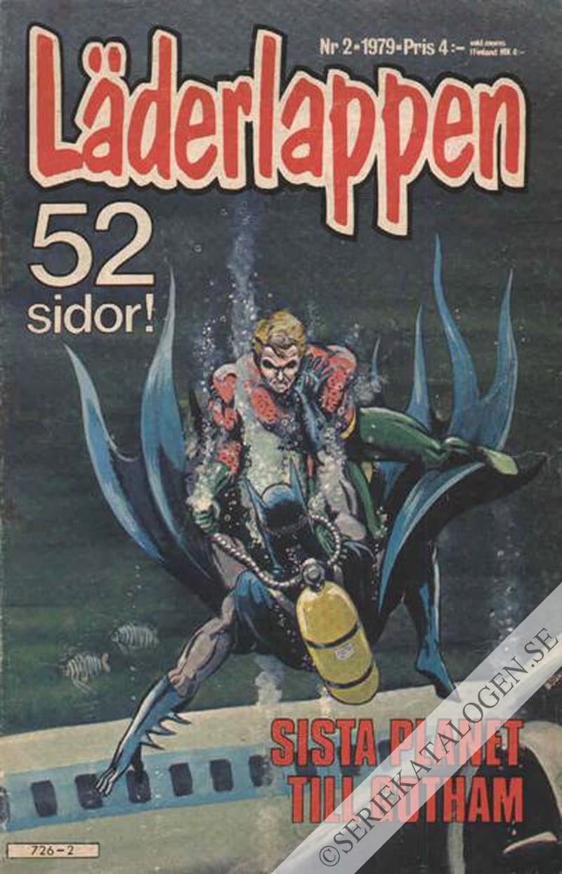Framsida på Läderlappen och Robin #2 (1979)