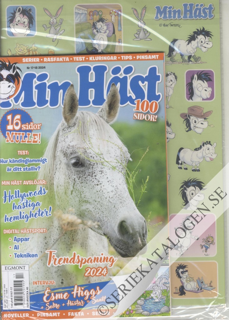 Framsida på Min häst #17-18 (2024)