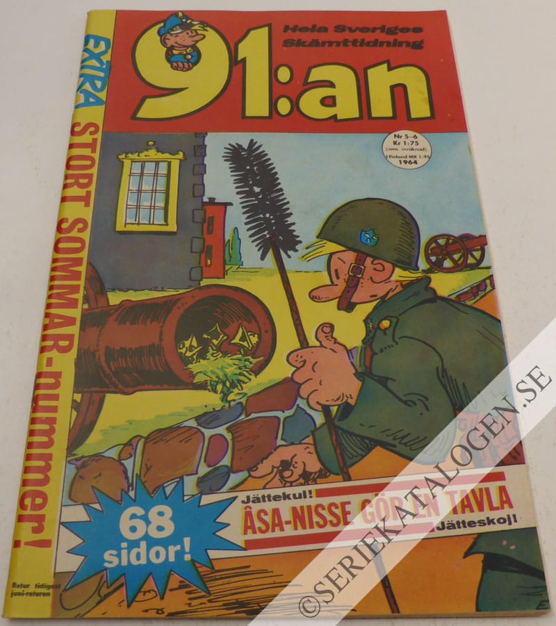 Framsida på 91:an #5-6 (1964)