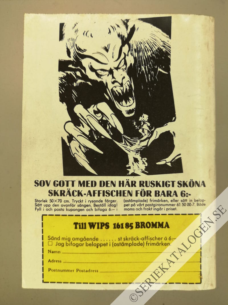 Baksida på Kamera vid fronten (1973)