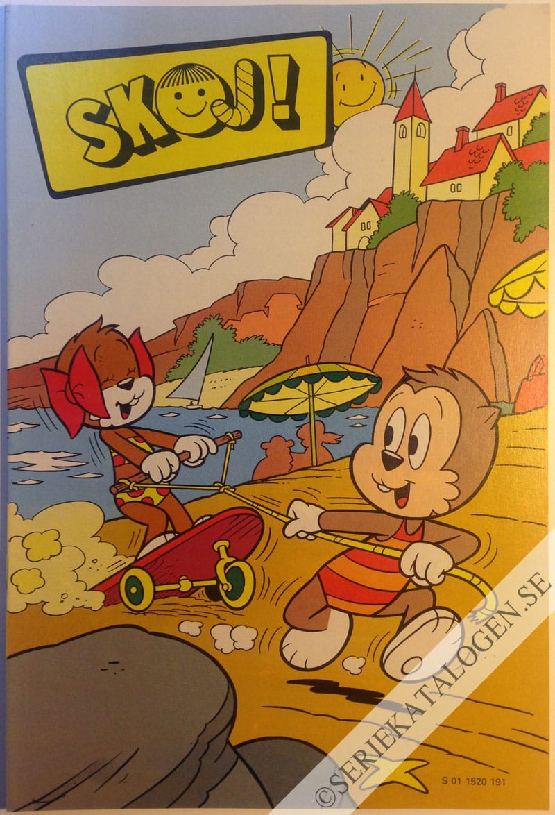 Framsida på Skoj #S 01 1520 191 (1982)