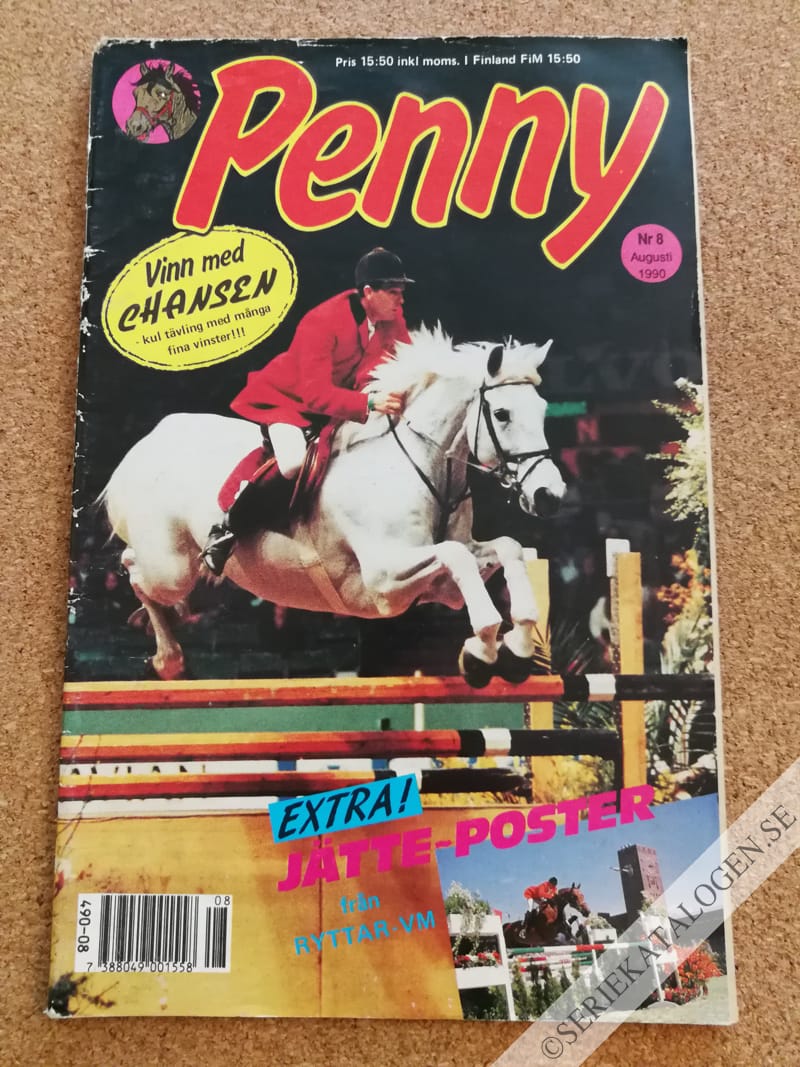 Framsida på Penny #8 (1990)