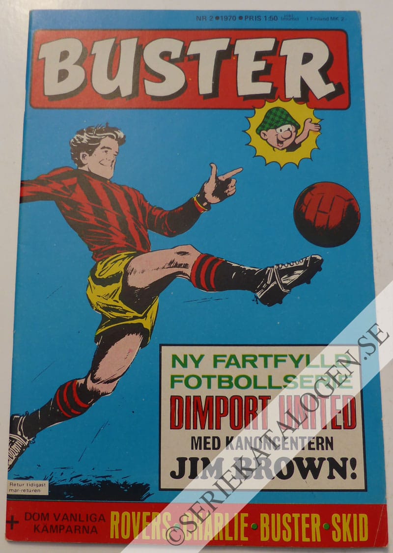 Framsida på Buster #2 (1970)