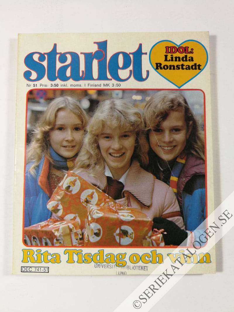 Framsida på Starlet #51 (1979)
