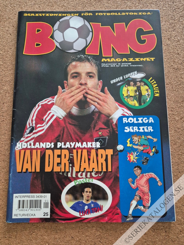 Framsida på Boing #5 (2008)