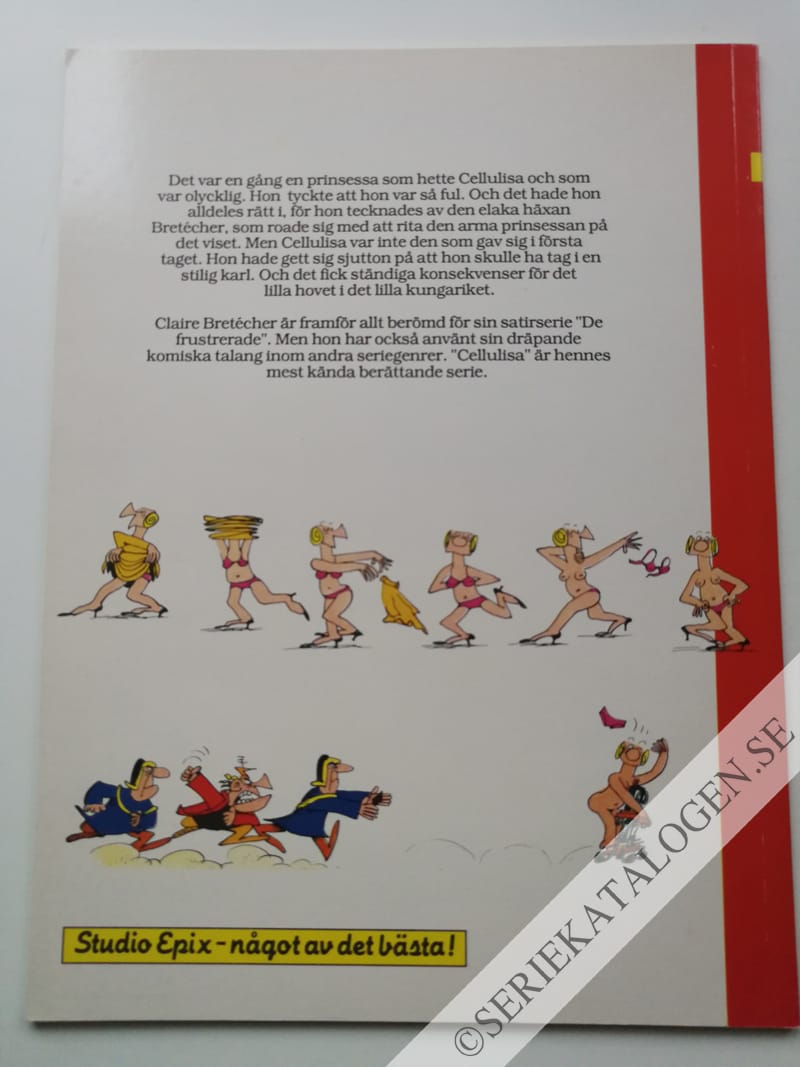 Baksida på Prinsessan Cellulisa (1988)